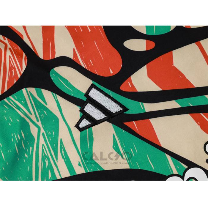 Tuta da Track Arsenal Manica Corta 2024-2025 Rosso Verde - Pantaloncini